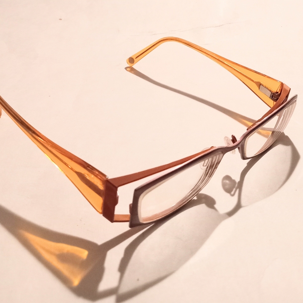 Fysh UK Artsy Unique Rectangle Eyeglasses